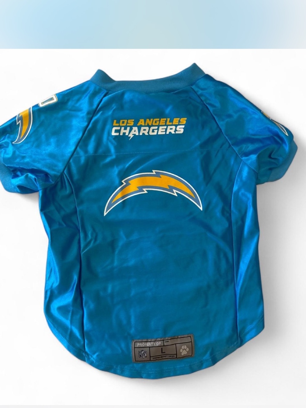 Los Angeles Chargers Dog Blue Football Jersey
